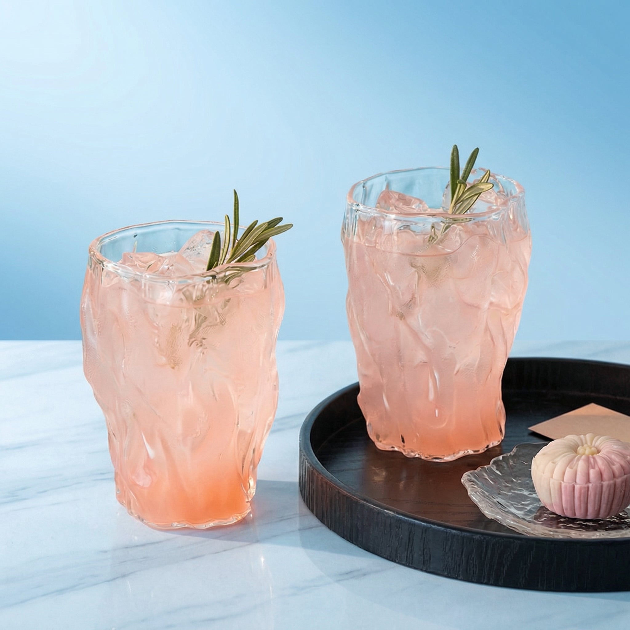 Nordic Irregular Textured Glass Tumbler